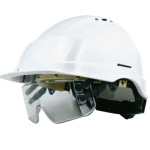 Helm mit Brille
